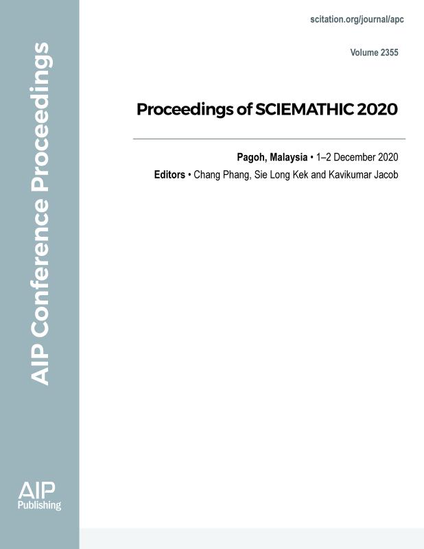 Cover of Volume 2355: Proceedings of SCIEMATHIC 2020 