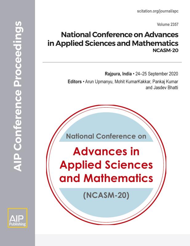 Cover of Volume 2357: National Conference on Advances in Applied Sciences and Mathematics