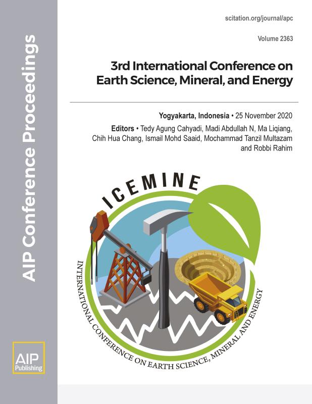 Cover of Volume 2363: 3rd International Conference on Earth Science, Mineral, and Energy