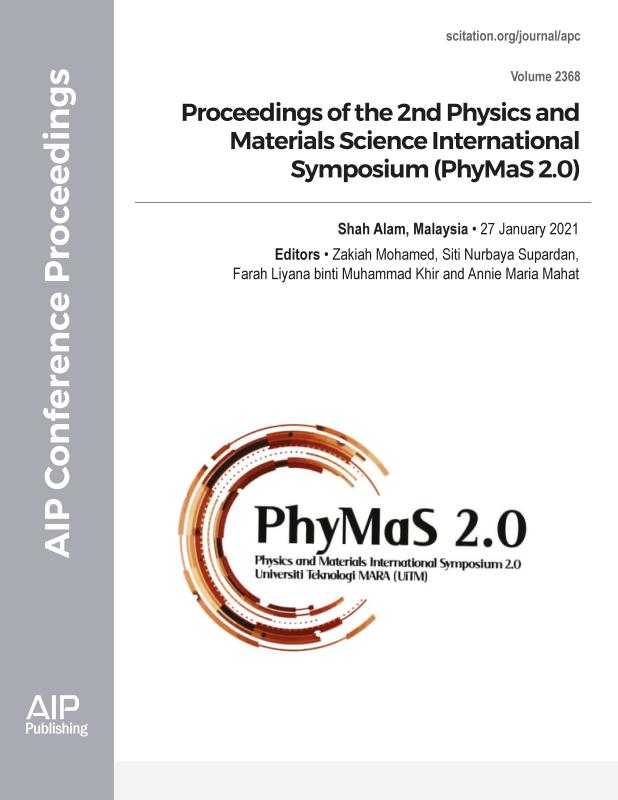 Cover of Volume 2368: Proceedings of the 2nd Physics and Materials Science International Symposium (PhyMaS 2.0)