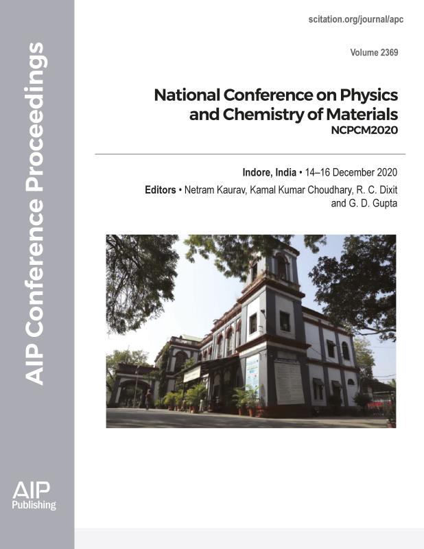Cover of Volume 2369: National Conference on Physics and Chemistry of Materials