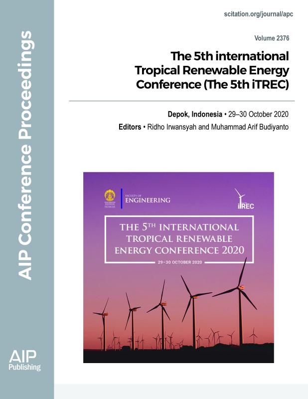 Cover of Volume 2376: The 5th international Tropical Renewable Energy Conference (The 5th iTREC)
