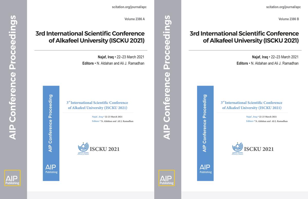 Cover of Volume 2386: 3rd International Scientific Conference of Alkafeel University (ISCKU 2021)