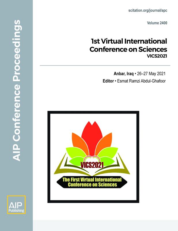 Cover of Volume 2400: 1st Virtual International Conference on Sciences