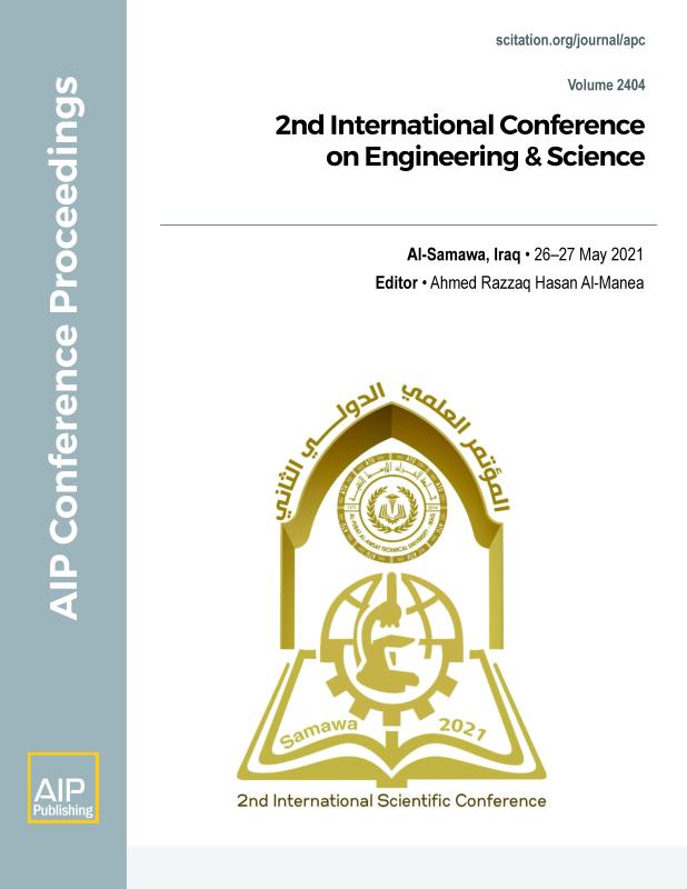 Cover of Volume 2404: 2nd International Conference on Engineering & Science
