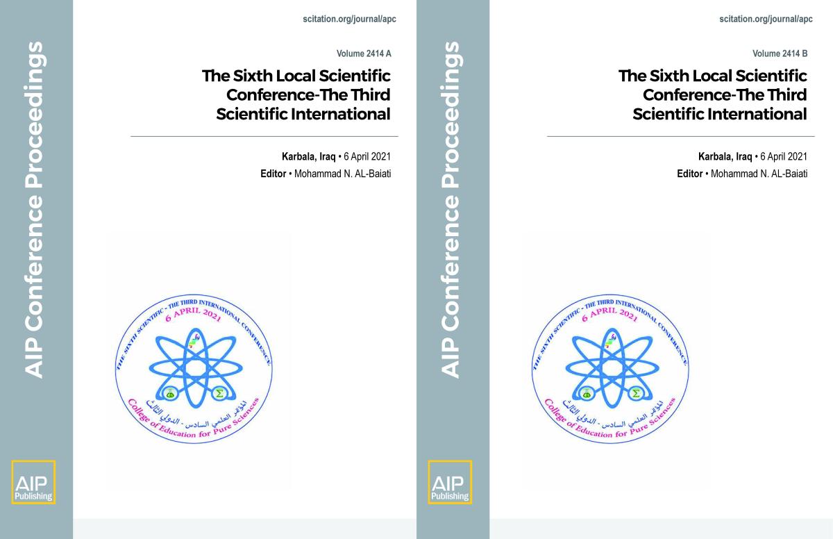 Cover of Volume 2414: The Sixth Local Scientific Conference-The Third Scientific International