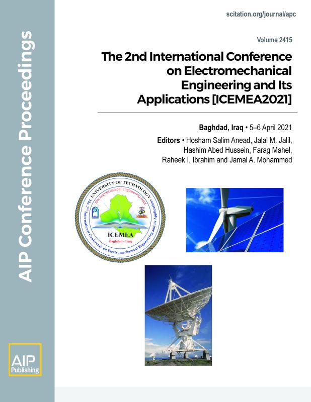 Cover of Volume 2415: The 2nd International Conference on Electromechanical Engineering and Its Applications [ICEMEA2021]
