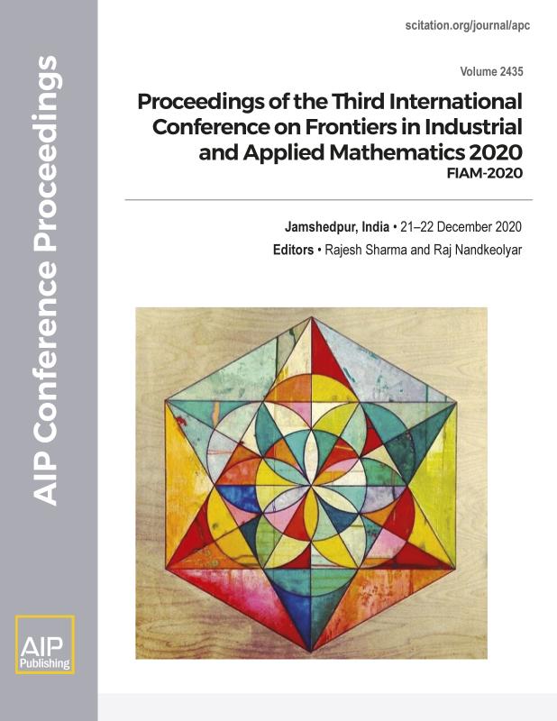 Cover of Volume 2435: Proceedings of the Third International Conference on Frontiers in Industrial and Applied Mathematics 2020