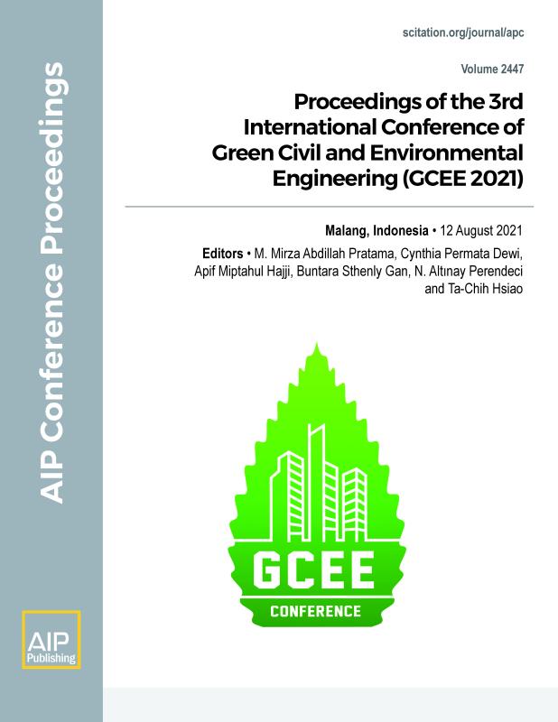 Cover of Volume 2447: Proceedings of the 3rd International Conference of Green Civil and Environmental Engineering (GCEE 2021)