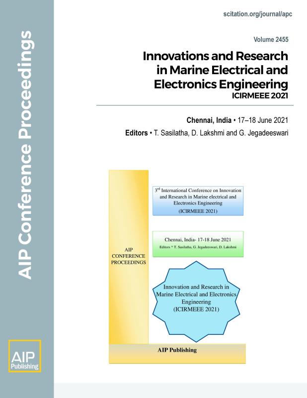 Cover of Volume 2455: INNOVATIONS AND RESEARCH IN MARINE ELECTRICAL AND ELECTRONICS ENGINEERING