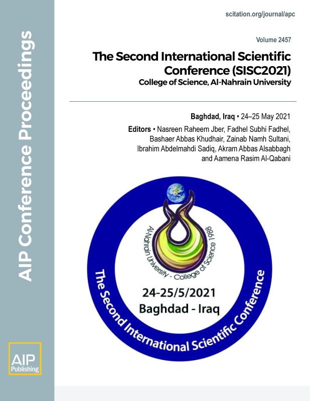 Cover of Volume 2457: The Second International Scientific Conference (SISC2021)