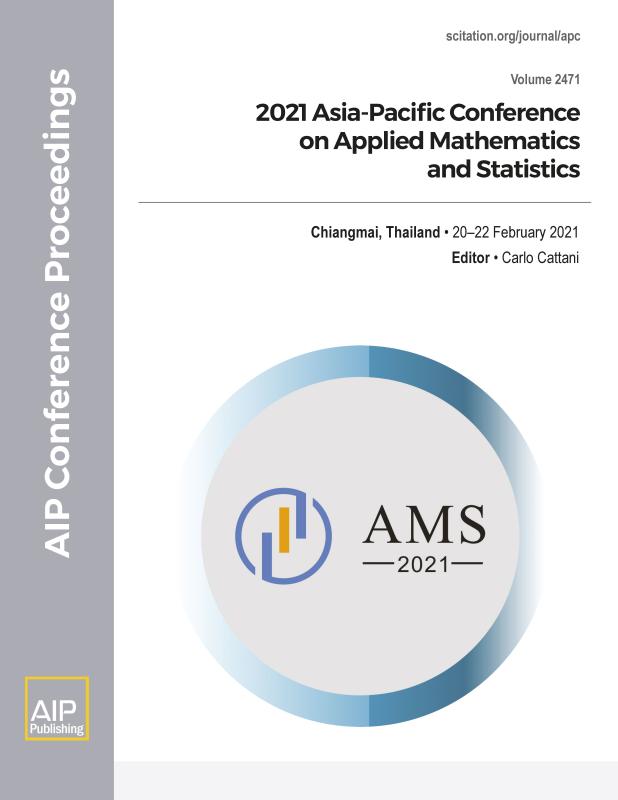 Cover of Volume 2471: 2021 Asia-Pacific Conference on Applied Mathematics and Statistics
