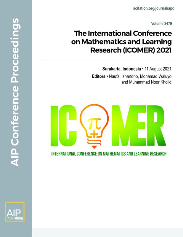 Cover of Volume 2479: The International Conference on Mathematics and Learning Research (ICOMER) 2021