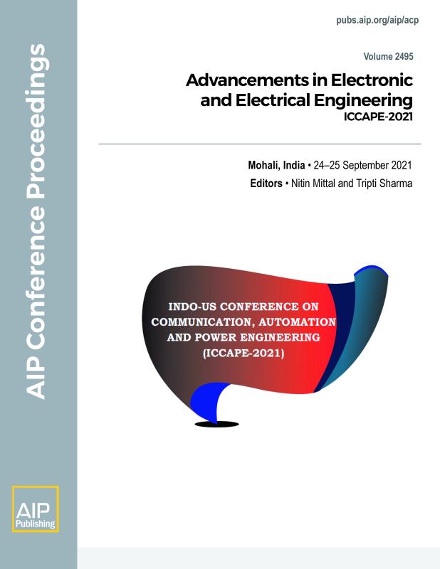 Cover of Volume 2495: Advancements in Electronic and Electrical Engineering