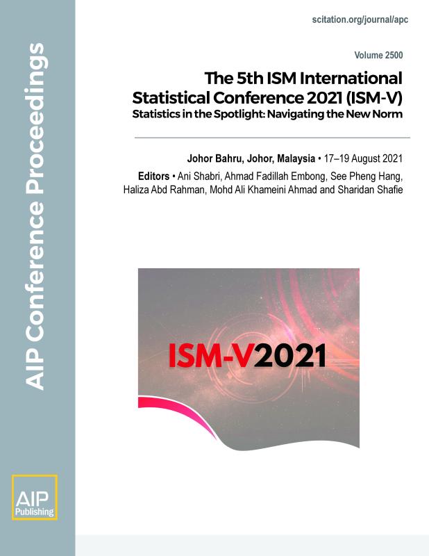 Cover of Volume 2500: The 5th ISM International Statistical Conference 2021 (ISM-V) 