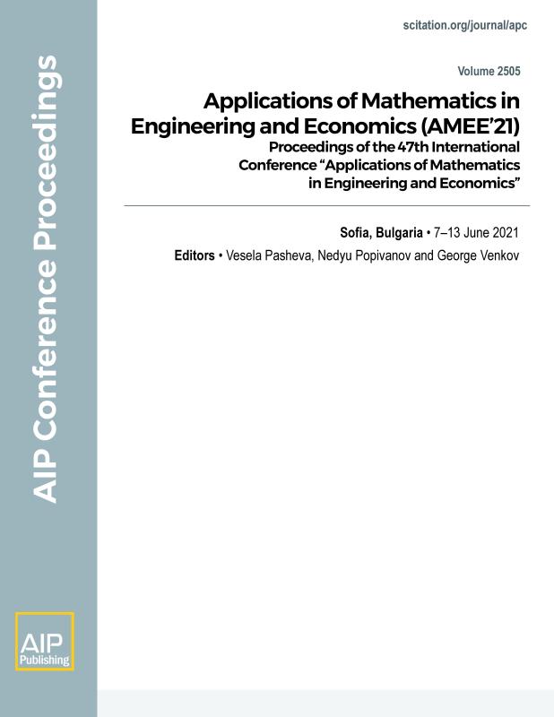 Cover of Volume 2505: Applications of Mathematics in Engineering and Economics (AMEE21)