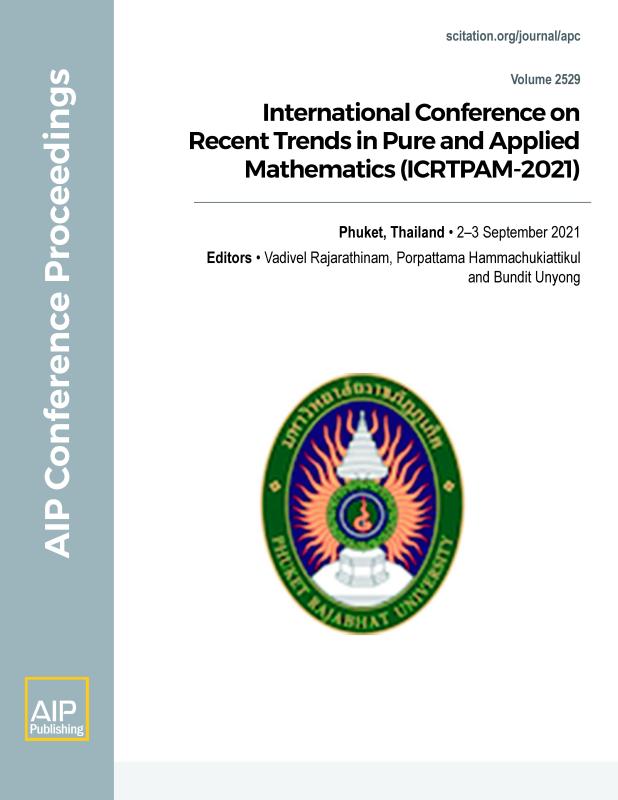 Cover of Volume 2529: International Conference on Recent Trends in Pure and Applied Mathematics (ICRTPAM-2021)