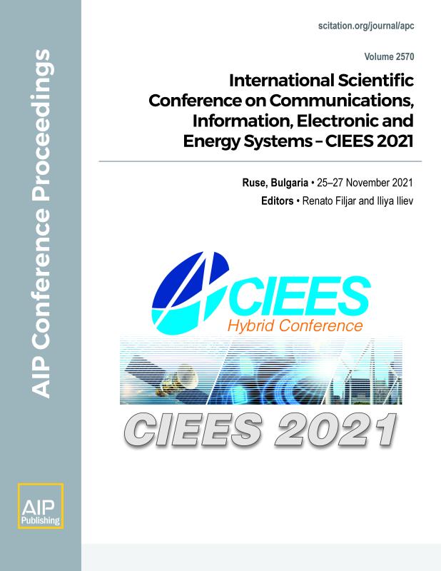 Cover of Volume 2570: International Scientific Conference on Communications, Information, Electronic and Energy Systems  CIEES 2021