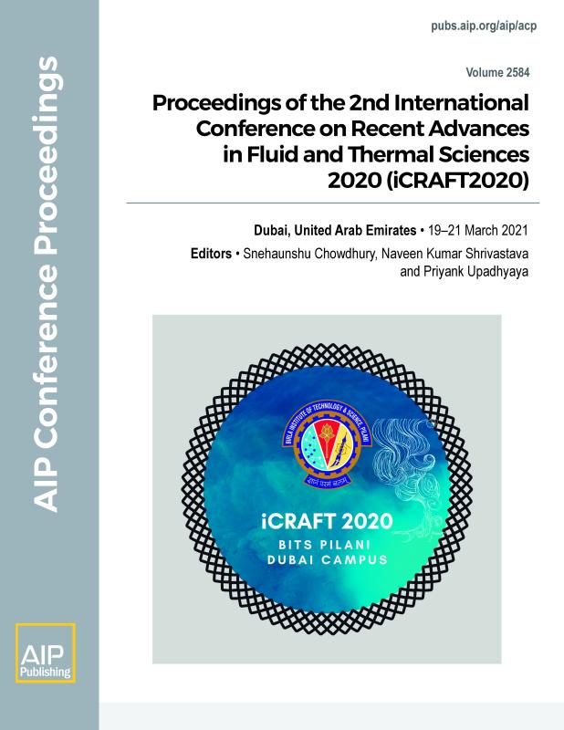 Cover of Volume 2584: Proceedings of the 2nd International Conference on Recent Advances in Fluid and Thermal Sciences 2020 (iCRAFT2020)