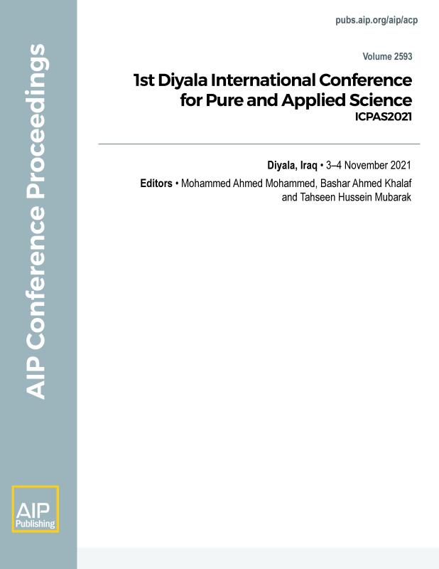 Cover of Volume 2593: 1st Diyala International Conference for Pure and Applied Science