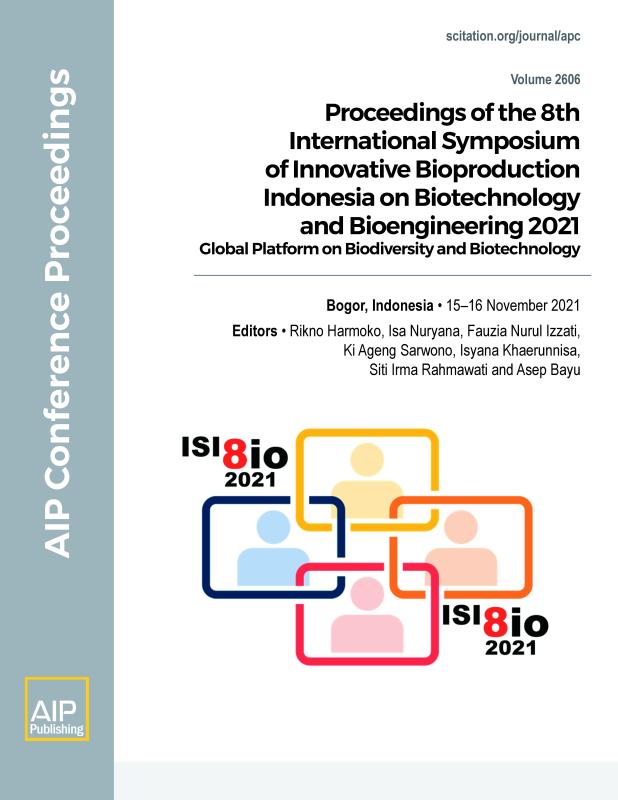Cover of Volume 2606: Proceedings of the 8th International Symposium of Innovative Bioproduction Indonesia on Biotechnology and Bioengineering 2021