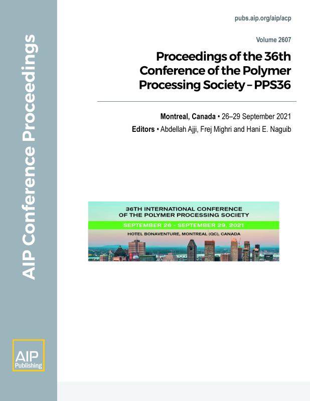 Cover of Volume 2607: Proceedings of the 36th Conference of the Polymer Processing Society  PPS36