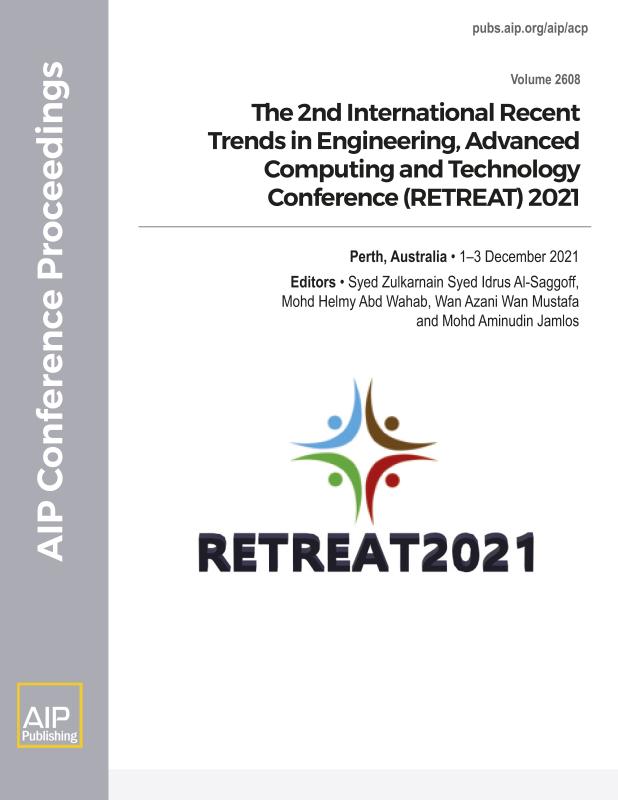 Cover of Volume 2608: The 2nd International Recent Trends in Engineering, Advanced Computing and Technology Conference (RETREAT) 2021