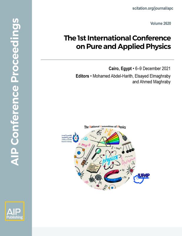 Cover of Volume 2620: The 1st International Conference on Pure and Applied Physics