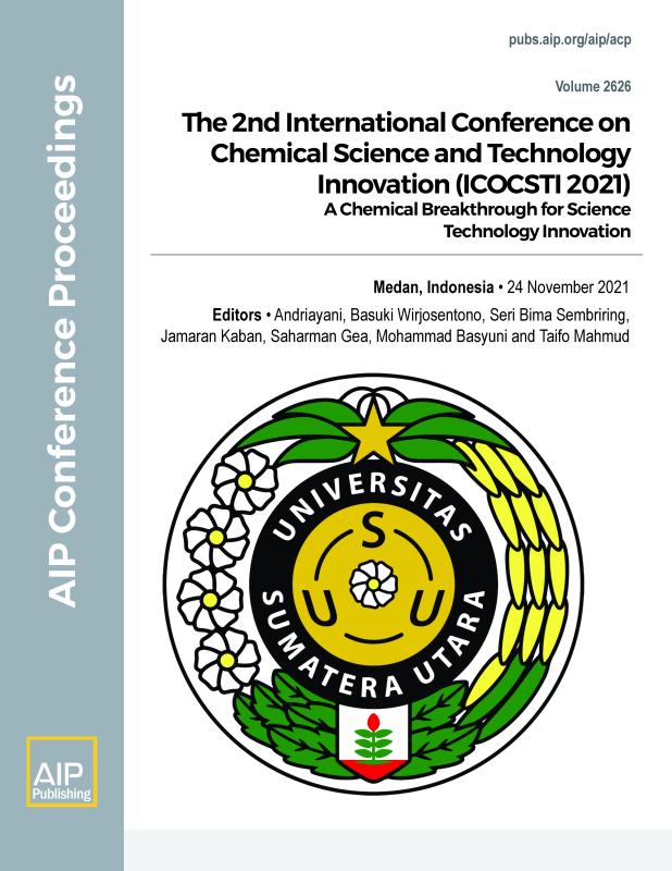 Cover of Volume 2626: The 2nd International Conference on Chemical Science and Technology Innovation (ICOCSTI 2021)