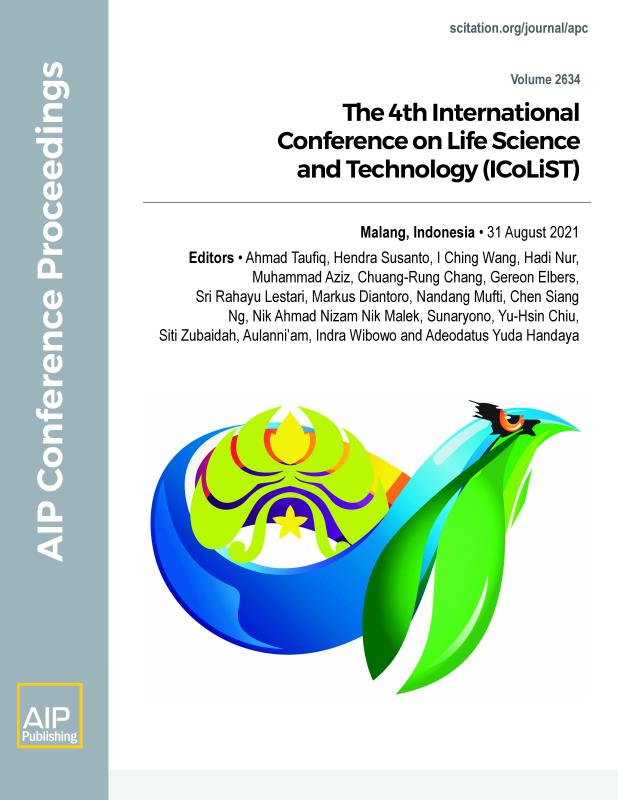 Cover of Volume 2634: The 4th International Conference on Life Science and Technology (ICoLiST)