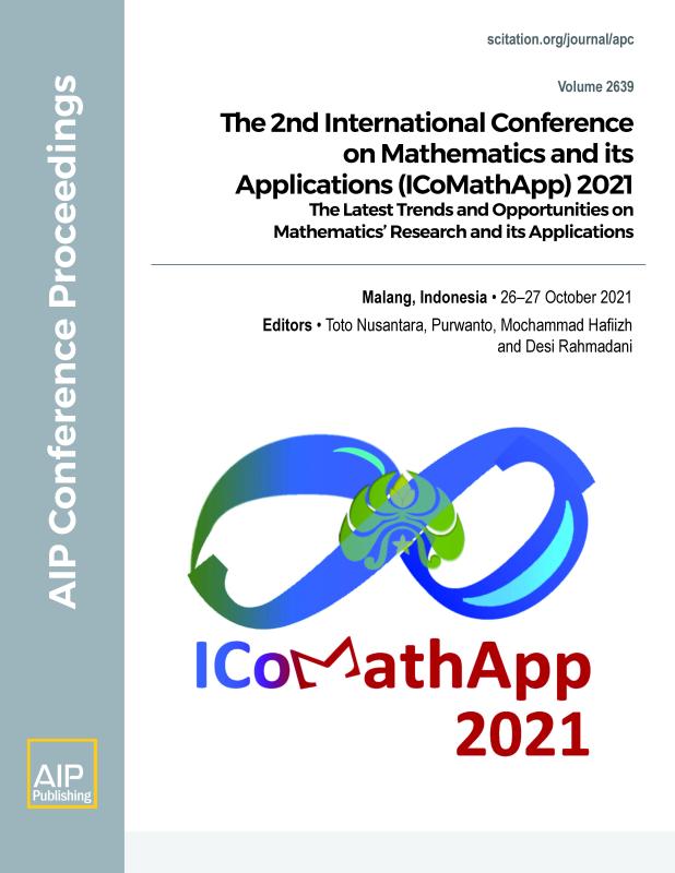 Cover of Volume 2639: The 2nd International Conference on Mathematics and its Applications (ICoMathApp) 2021