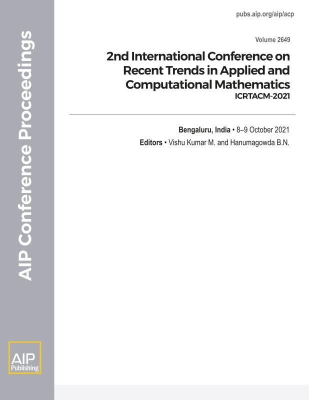 Cover of Volume 2649: 2nd International Conference on Recent Trends in Applied and Computational Mathematics