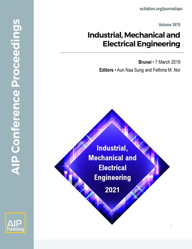 Cover of Volume 2676: Industrial, Mechanical and Electrical Engineering