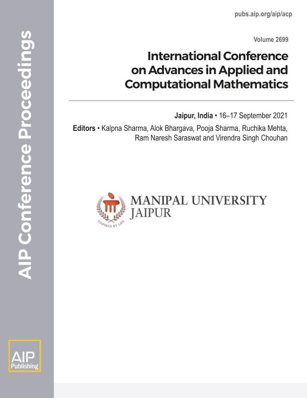 Cover of Volume 2699: International Conference on Advances in Applied and Computational Mathematics