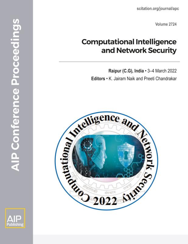 Cover of Volume 2724: Computational Intelligence and Network Security