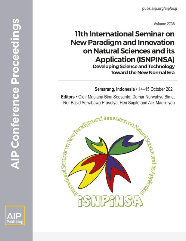 Cover of Volume 2738: 11th International Seminar on New Paradigm and Innovation on Natural Sciences and its Application (ISNPINSA)