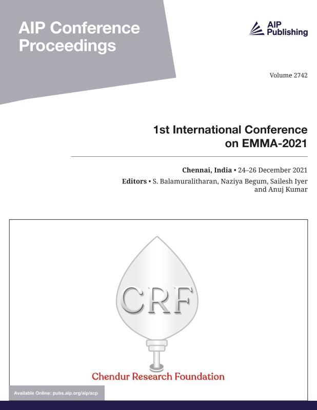 Cover of Volume 2742: 1st International Conference on EMMA-2021