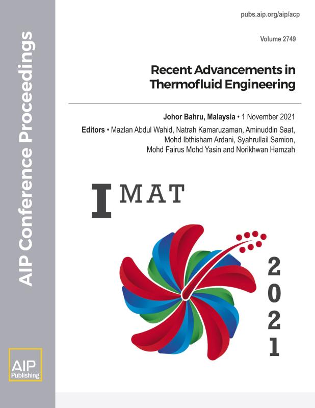 Cover of Volume 2749: RECENT ADVANCEMENTS IN THERMOFLUID ENGINEERING