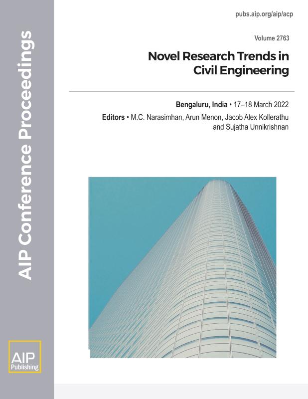 Cover of Volume 2763: PROCEEDINGS OF NOVEL RESEARCH TRENDS IN CIVIL ENGINEERING