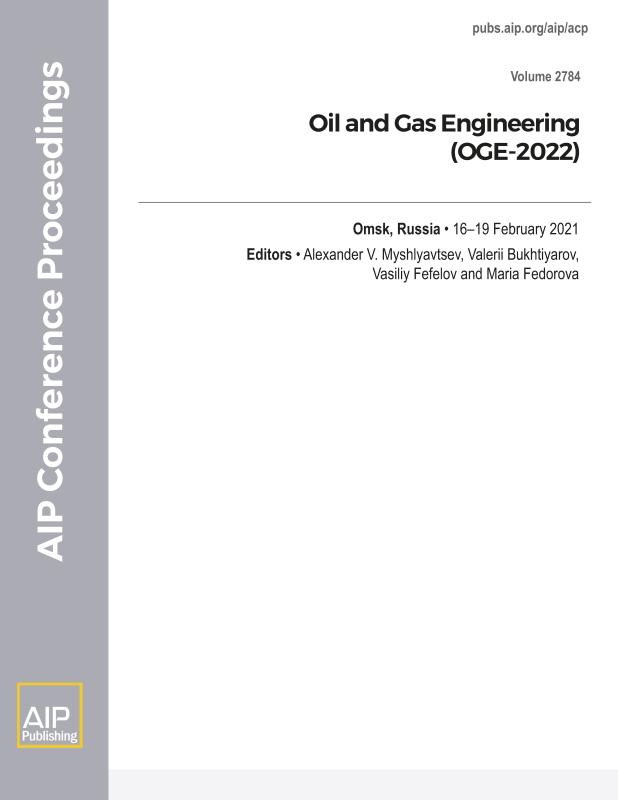 Cover of Volume 2784: Oil and Gas Engineering (OGE-2022)