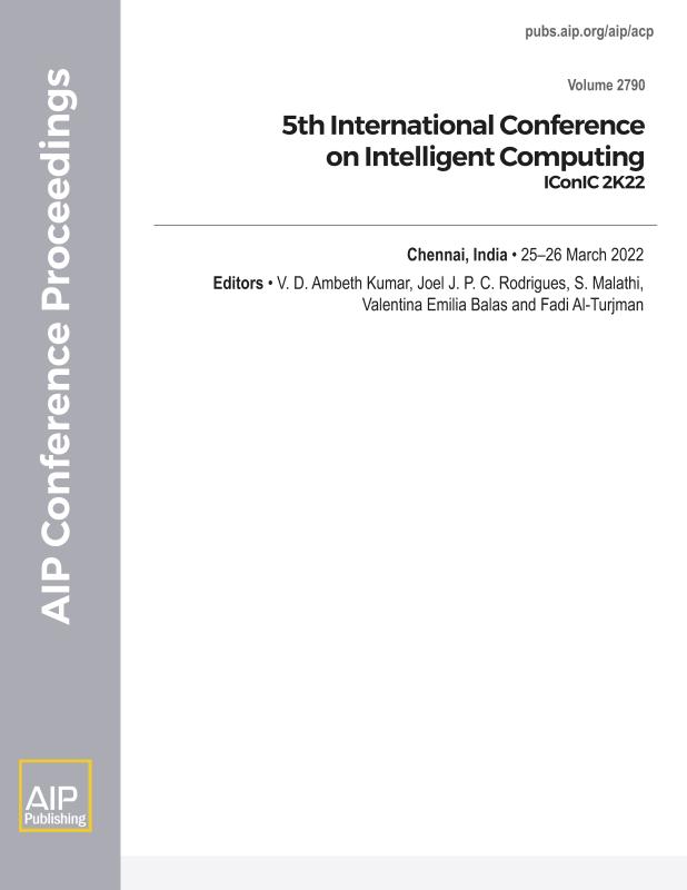 Cover of Volume 2790: 5th International Conference on Intelligent Computing 