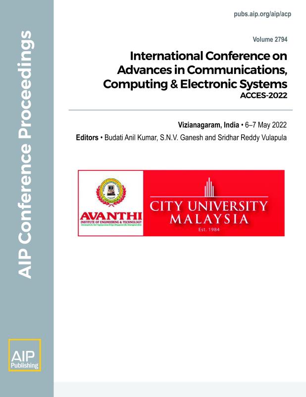 Cover of Volume 2794: International Conference on Advances in Communications, Computing & Electronic Systems