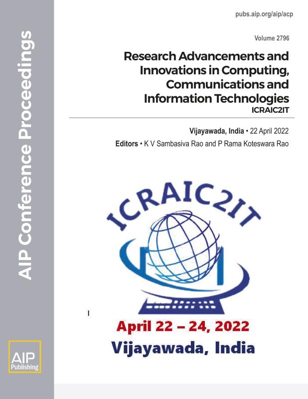 Cover of Volume 2796: Research Advancements and Innovations in Computing, Communications and Information Technologies