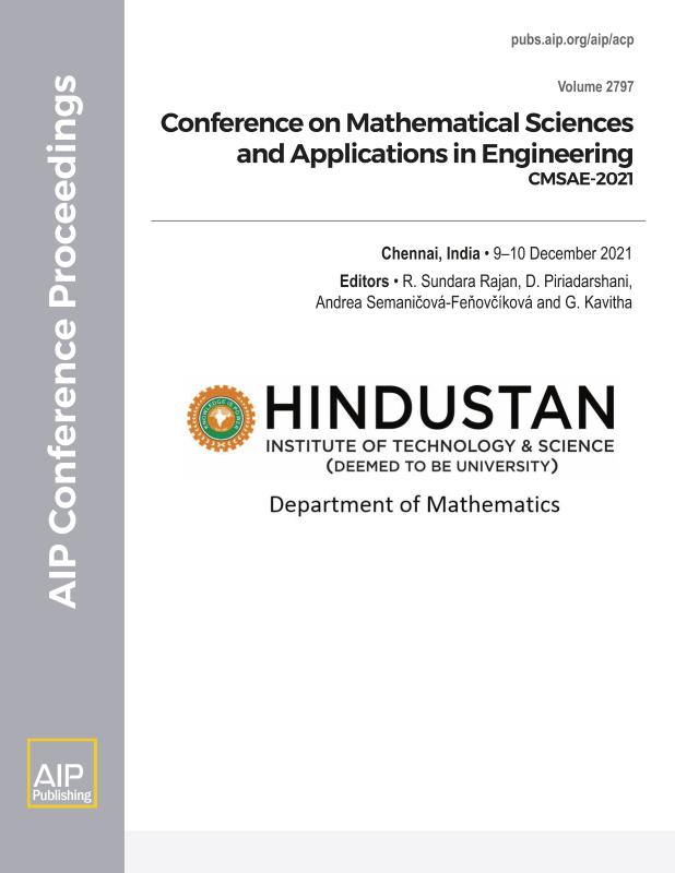 Cover of Volume 2797: Conference on Mathematical Sciences and Applications in Engineering