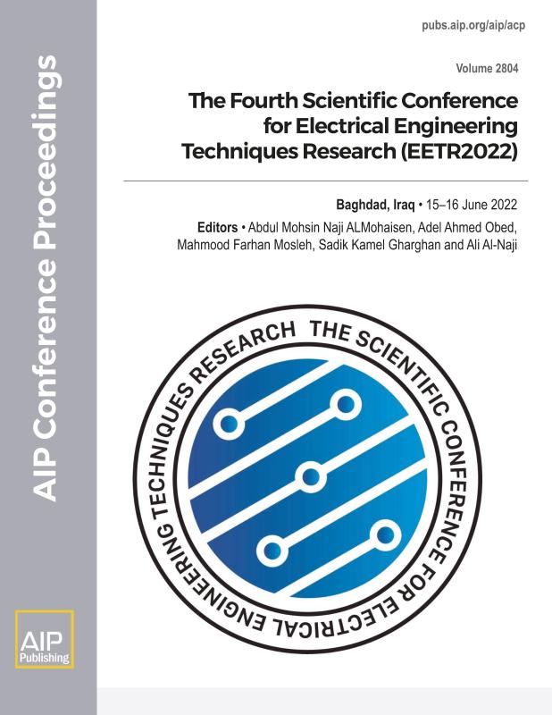 Cover of Volume 2804: The Fourth Scientific Conference for Electrical Engineering Techniques Research (EETR 2022)