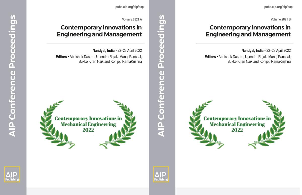 Cover of Volume 2821: Contemporary Innovations in Engineering and Management