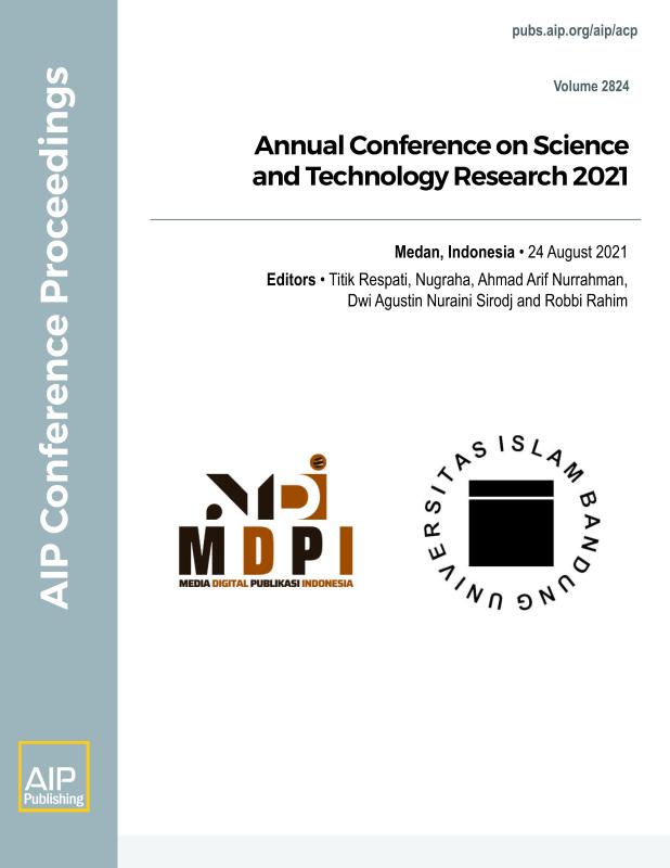 Cover of Volume 2824: Annual Conference on Science and Technology Research 2021