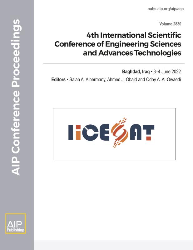 Cover of Volume 2830: 4th International Scientific Conference of Engineering Sciences and Advances Technologies