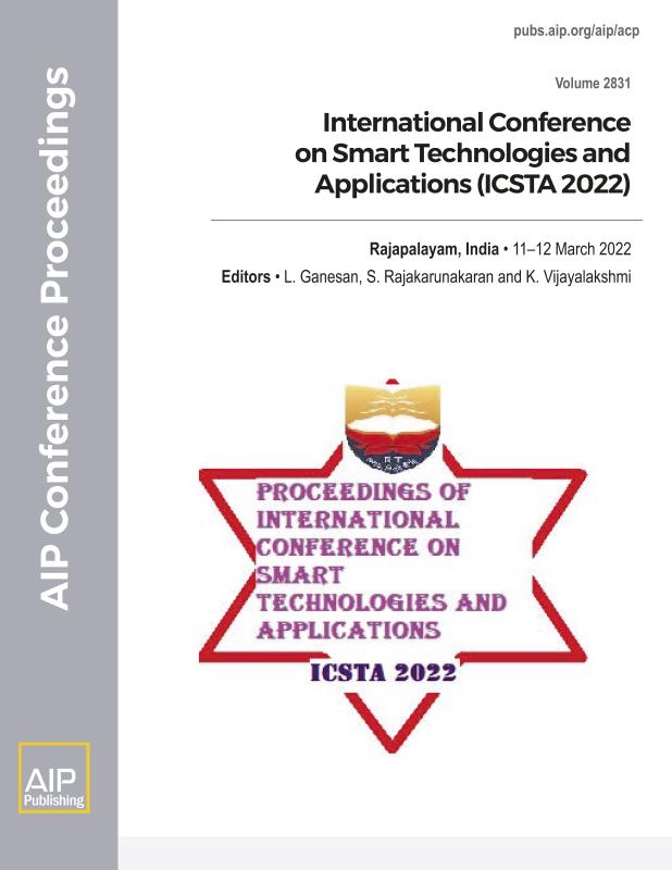 Cover of Volume 2831: International Conference on Smart Technologies and Applications (ICSTA 2022)
