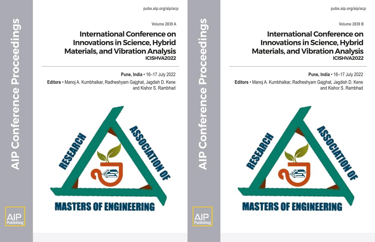 Cover of Volume 2839: International Conference on Innovations in Science, Hybrid Materials, and Vibration Analysis